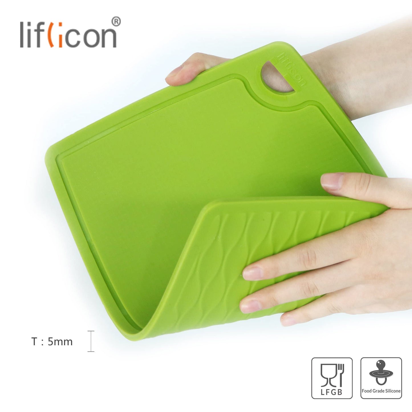 liflicon Cutting Board (L+Mini-Green)
