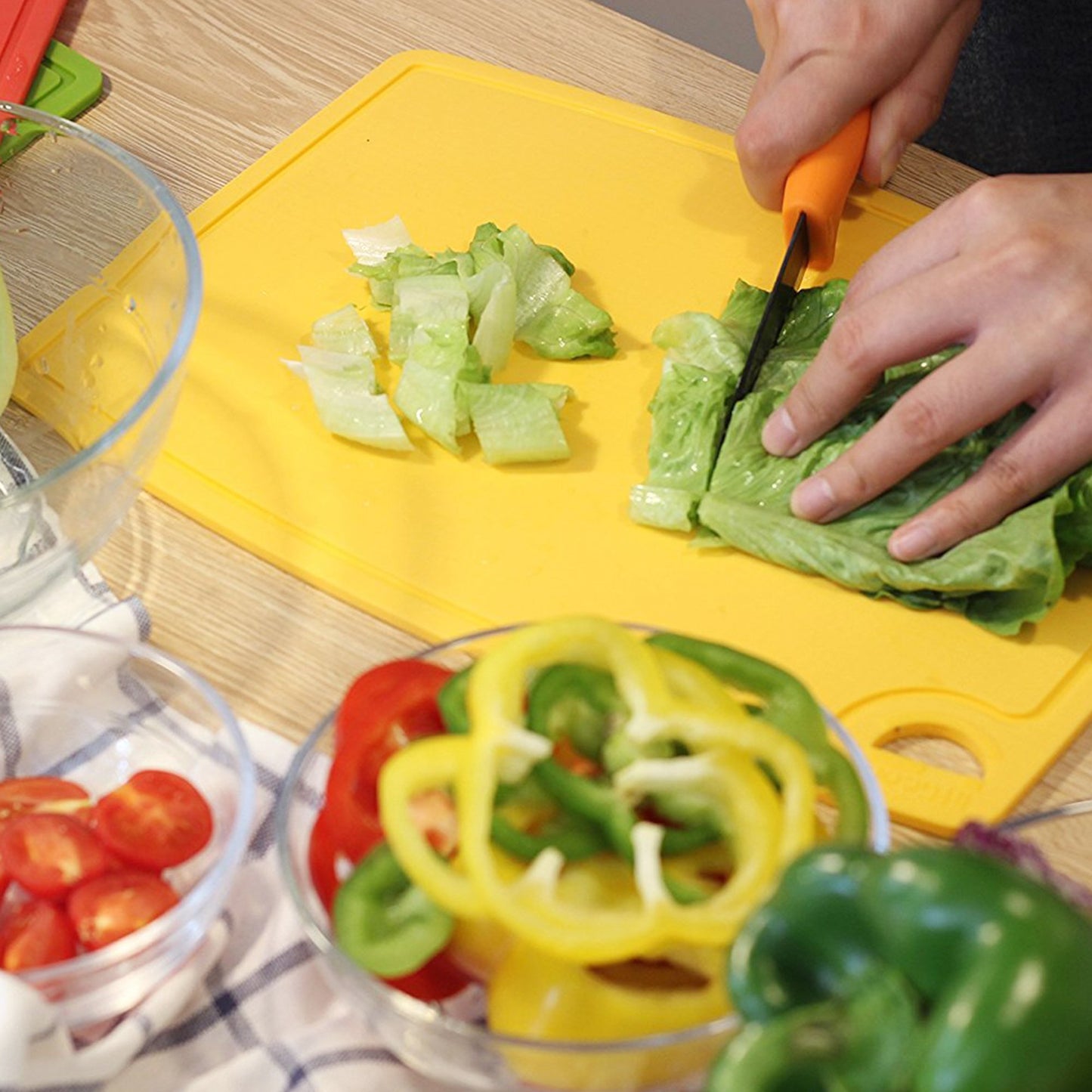 liflicon Cutting Board (L+Mid+Mini-Yellow)