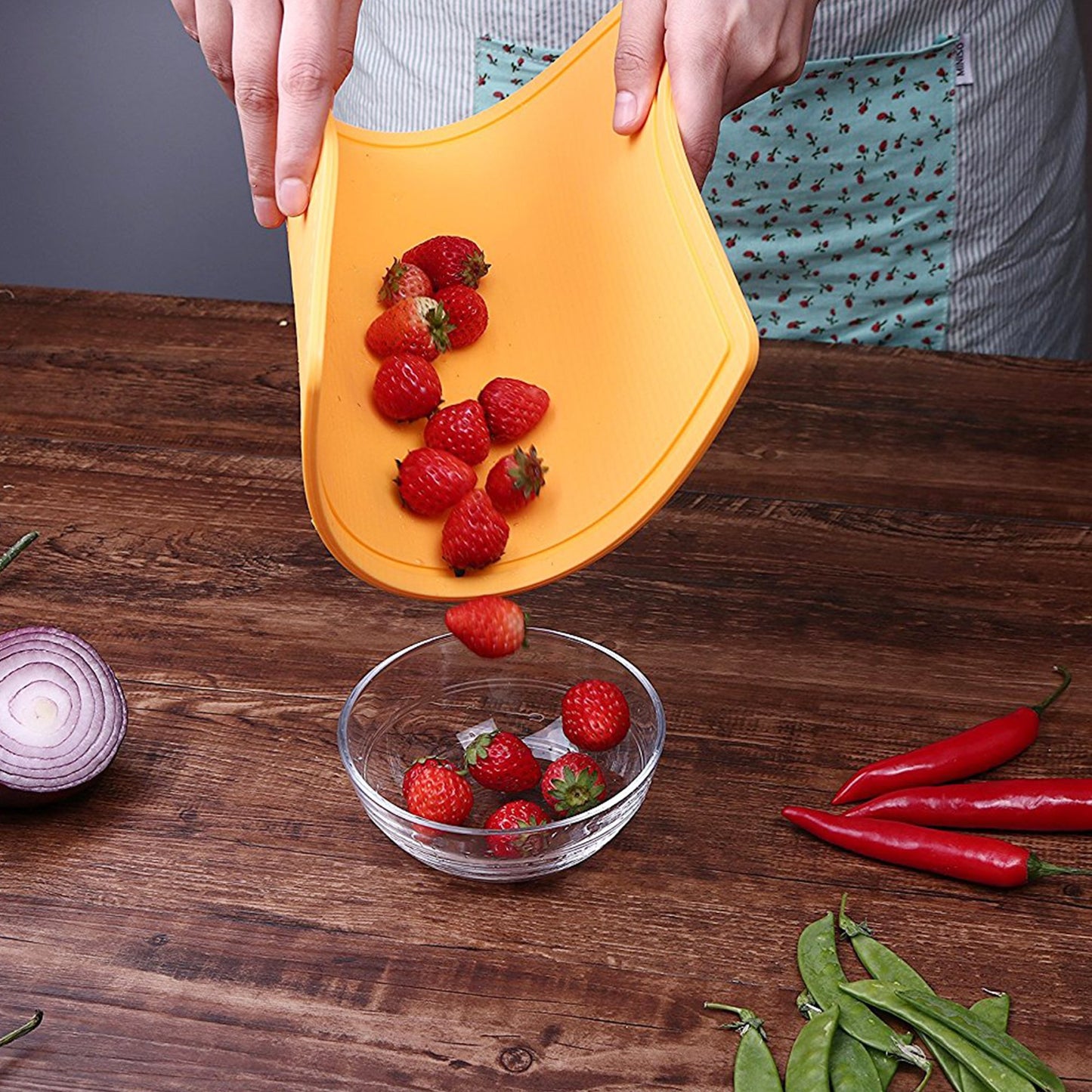 liflicon Cutting Board (L+Mid+Mini-Yellow)
