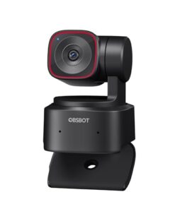 OBSBOT Tiny 2 Lite 4K Webcam for PC, AI Tracking PTZ Streaming Camera with 1/2" Sensor, Gesture Control, 60 FPS, HDR, Microphones, Web Camera for Desktop Computer, Laptop, Meeting, Video Calls, etc.