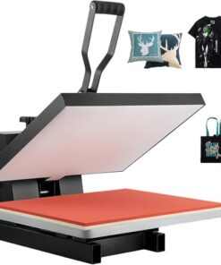 VEVOR Heat Press 16x24, 1700W Power Heat Press Machine, Fast Heating, High Pressure Heat Press Machine for T-Shirt, Digital Industrial Sublimation Printer for Heat Transfer Vinyl, Easy to Use, Black