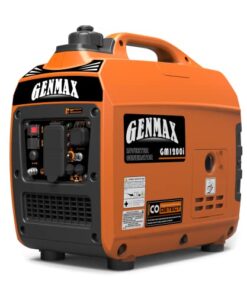 GENMAX Portable Generator，1200W Ultra-Quiet Gas Engine, EPA Compliant, Eco-Mode Feature, Ultra Lightweight for Backup Home Use & Camping (GM1200i)
