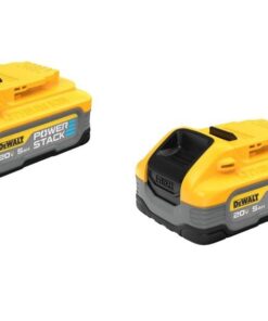 DEWALT 20V MAX XR POWERSTACK 5 Ah Lithium Ion Battery, 2-Pack (DCBP520-2)