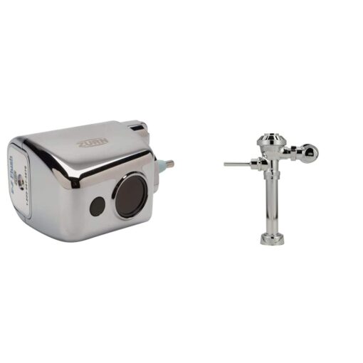 Zurn ZERK-CPM AquaSense E-Z Flush Retrofit Kit with Z6000 Aquaflush Exposed Closet Flush Valve