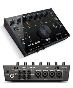 M-Audio AIR 192x14 - USB Audio Interface for Studio Recording with 8 In and 4 Out, MIDI Connectivity, and Software from MPC Beats and Ableton Live Lite