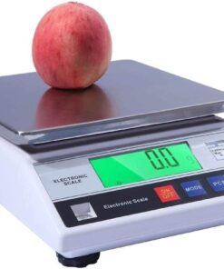 ZOCWJK Wlectronic Food Scales Digital Digital Kitchen Weighing Electronic Scales 10kg/1g LCD Backlit for Food Factory Cake House Pharmacy Scales (One Color-3kg/0.1g