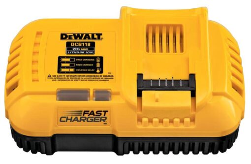 DEWALT 20V MAX XR Battery 2-Pack (DCB205-2) FLEXVOLT 20V MAX* Charger (DCB118) - Image 4