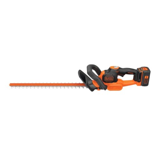 BLACK+DECKER 40V MAX Cordless Hedge Trimmer, 24-Inch Brush Trimmer with Battery and Charger (LHT341FF) - Image 6