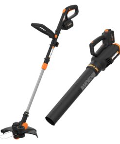 WORX 20V GT Revolution 12" 4.0Ah Cordless String Trimmer & Turbine Leaf Blower Power Share Combo Kit - WG930.3 (Batteries & Charger Included)