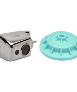 Zurn ZERK-CPM AquaSense E-Z Flush Retrofit Kit with Metal Cover, Chrome | Zurn P6000-L Inside Plastic Cover