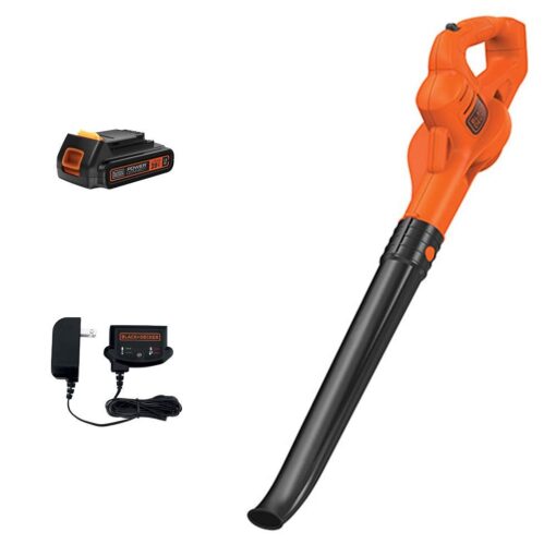 BLACK+DECKER 20V MAX Cordless Pole Hedge Trimmer, 18-Inch (LPHT120) & 20V Max Lithium Sweeper (LSW221) - Image 4