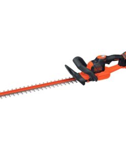 BLACK+DECKER 40V MAX Cordless Hedge Trimmer, 24-Inch Brush Trimmer with Battery and Charger (LHT341FF)