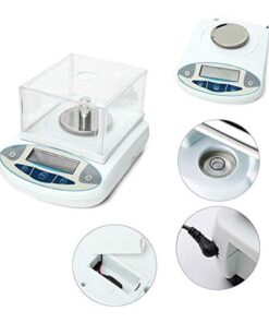 ZOCWJK High Precision Scientific Lab Digital Analytical Electronic Balance 3000g*0.01g Accuracy Jewelry Weighs Scales Lab Precision Weighing Electronic Scales,200g*0.01g (300g*0.01g