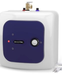 110V-120V 1.5Kw Small Under Sink Tank 8 Gallon Water Heater Hot Storage,Mini Instant Electric RV TR Trailer Kitchen Compact Point-of-Use,30L