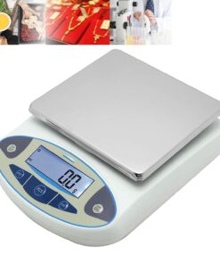 ZOCWJK Laboratory Digital Scale, High-Precision Balance Electronic Scale,with Display,Maximum Weighing: 5000g, for Laboratory(