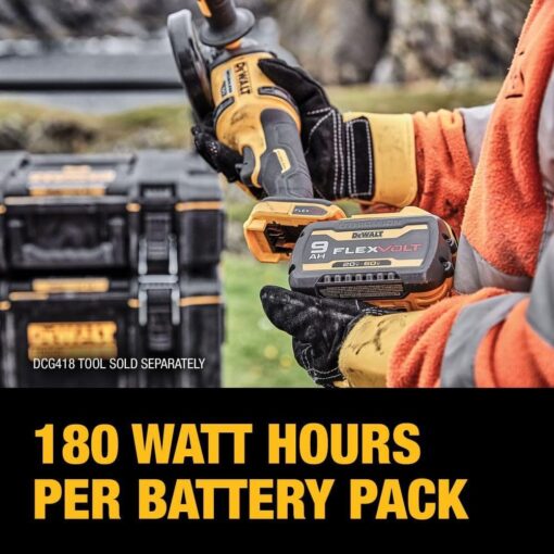 DEWALT FLEXVOLT 20V/60V MAX* Batteries, 9.0-Ah, 2-Pack (DCB609-2) - Image 7