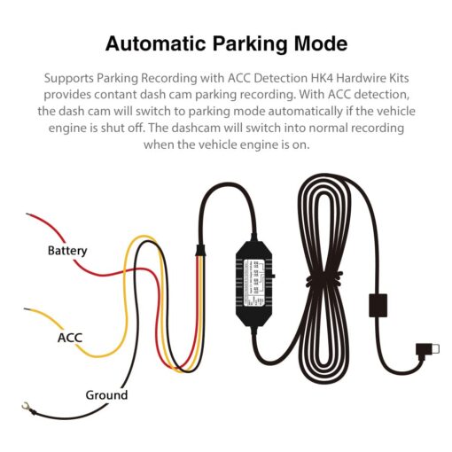 【Bundle: VIOFO A229 Pro 2CH + HK4 Hardwire Kit with 8pcs Fuse Tap】 VIOFO A229 Pro 4K HDR Dash Cam, Dual STARVIS 2 IMX678 IMX675, 4K+2K Front and Rear Car Camera, 2 Channel with HDR, 5GHz WiFi GPS - Image 2