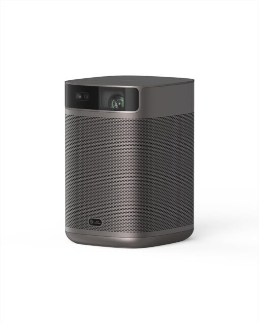 XGIMI MoGo 2 Pro 1080P Portable Projector, Mini Projector with WiFi and Bluetooth, Android TV 11.0, 400 ISO Lumens, 2X8W Speakers, Supports 4K, Auto Focus, Object Avoidance, and Screen Adaption