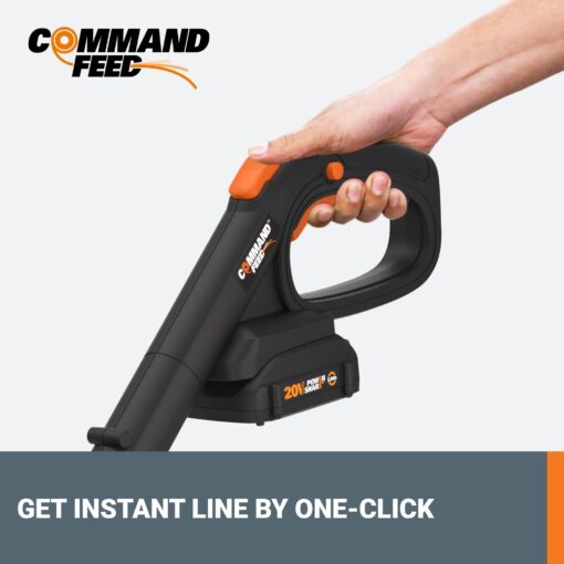 Worx 20V GT Revolution 12" Cordless String Trimmer & Turbine Leaf Blower Power Share Combo Kit - WG930.2 (Batteries & Charger Included) - Image 4