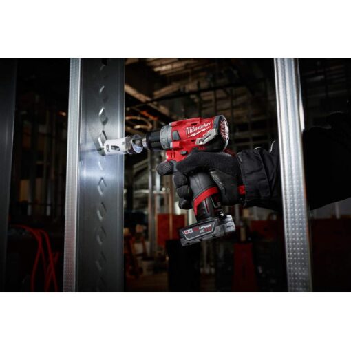 Milwaukee Electric Tools 2598-22 M12 Fuel 2 Pc Kit- 1/2" Hammer Drill & 1/4" Impact - Image 3