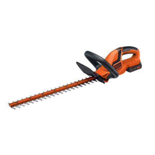 BLACK+DECKER 20V MAX Cordless Hedge Trimmer, 22-Inch (LHT2220) & 20V MAX* Cordless Sweeper (LSW221), Pack of 1 - Image 7