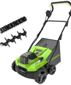Greenworks 40V 15 inch Dethatcher/Scarifier, Tool Only