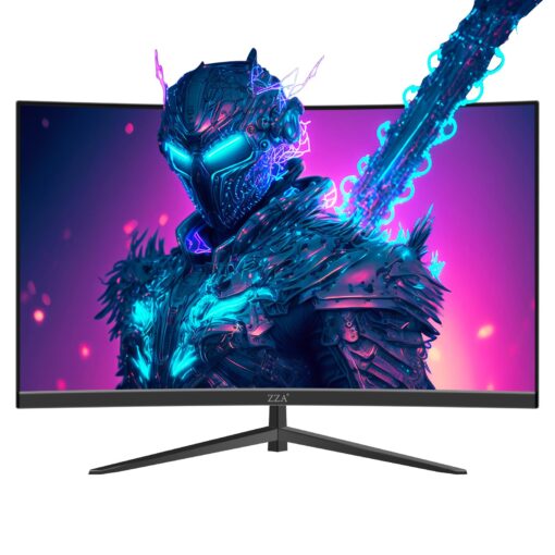 ZZA 32" 1K HDR Gaming Curved Monitor - FHD (1920x1080), 240Hz,1500R, 1ms, Extreme Low Motion Blur, FreeSync Premium, VESA Mountable, DisplayPort, HDMI - Image 2