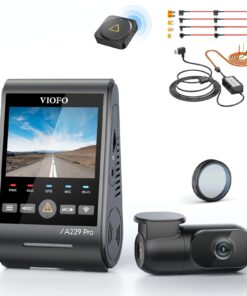 【Bundle: VIOFO A229 Pro 2CH + Remote Control + Hardwire Kit with 8pcs Fuse Tap】 4K HDR Dash Cam, Dual STARVIS 2 IMX678 IMX675, 4K+2K Front and Rear Car Camera, 2 Channel with HDR, 5GHz Wi-Fi