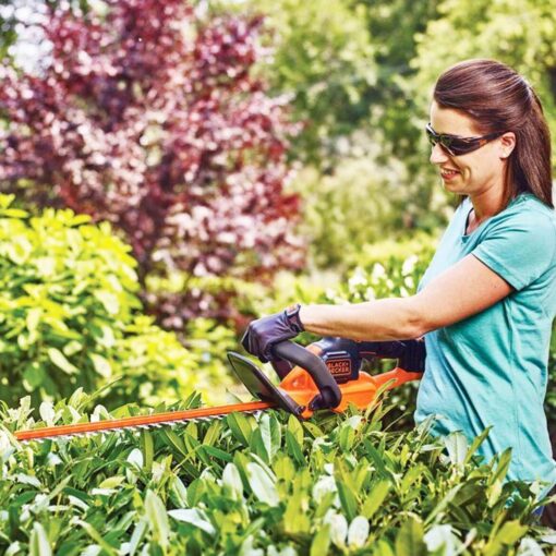 BLACK+DECKER 40V MAX Cordless Hedge Trimmer, 24-Inch Brush Trimmer with Battery and Charger (LHT341FF) - Image 4