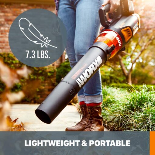 WORX 40V 13" Cordless String Trimmer/Edger + Leaf Blower Combo Kit, Batteries & Charger Included WG927 - Image 3