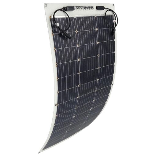 100 Watt Flexible Solar Panel with Shade Stopper Technology
