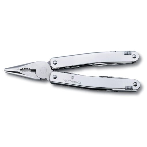 Victorinox Swiss Tool Spirit X Plus Swiss Army Knife, 35 Function Swiss Made Multi-Tool with Needle-nose pliers - Silver - Image 4