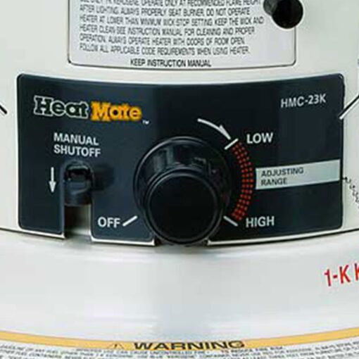 Sengoku HeatMate Portable Kerosene Indoor/Outdoor Space Heater for 1000 sq ft, 23,500 BTU - Image 5