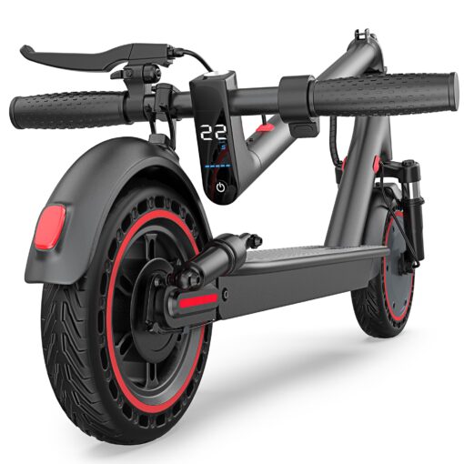 Electric Scooter, 8.5" /10“Tire, 16/19/22Mph Top Speed, 12/22/28 Miles Long Range, Folding Escooter for Adults and Teens with Dual Braking,Dual Suspension, App