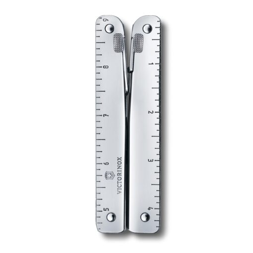 Victorinox Swiss Tool X Plus Ratchet Swiss Army Knife, 35 Function Swiss Made Multi-Tool with Needle-nose pliers, Wire Cutter, Crate Opener and Large Blade - Silver - Image 5