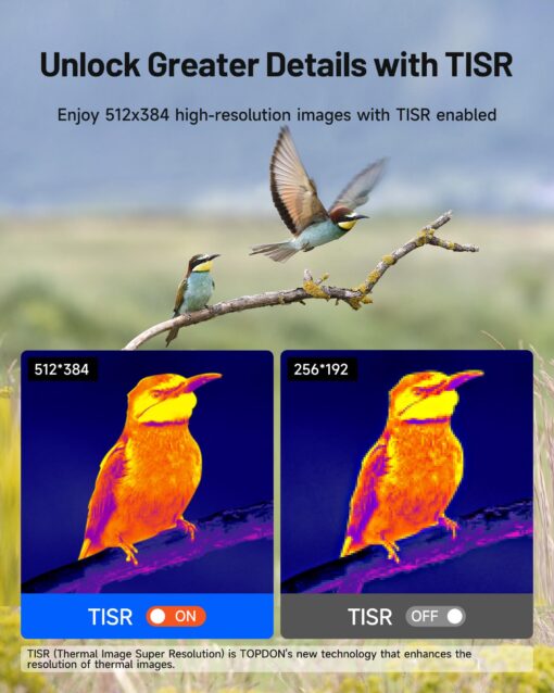 TOPDON TC001 Thermal Camera for Android, Super IR 512x384 High Resolution, Thermal Imaging Camera, Thermal Imager - Optimized Temperature Accuracy, Works for Smartphones and Tablets & PC(not for iOS) - Image 7