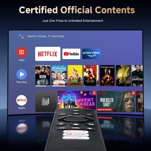 [Netflix-Licensed/Dolby Audio]Outdoor Projector with Wifi 6 and Bluetooth, iSinbox 1080P Native 700ANSI Portable Movie Projector, Built-in Netflix/YouTube/PrimeVideo, Electric Focus Smart Projector - Image 9