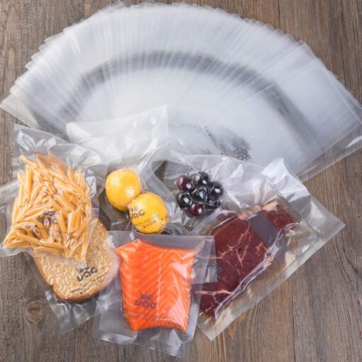 10 inch Chamber Vacuum Sealer and 8" ×12" 200 Count Bag Keeper, ideal for liquid or juicy food including Fresh Meats, Soups, Sauces and Marinades. Visible vacuum degree - Image 2