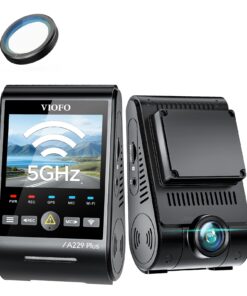 【Bundle: VIOFO A229 Plus 2CH + CPL】 VIOFO A229 Plus Dash Cam with Dual STARVIS 2 Sensors, 2 Channel HDR, 1440P+1440P Front and Rear