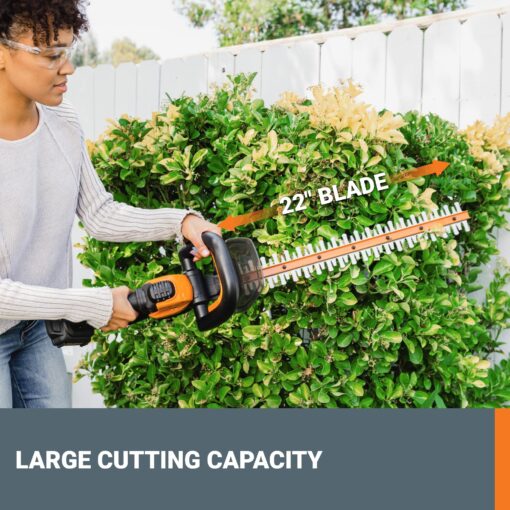 Worx 20V String Trimmer + Turbine Blower + Hedge Trimmer (Batteries & Charger Included) - Image 4