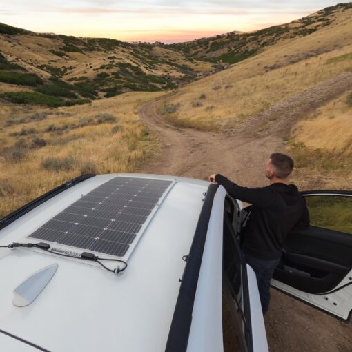 100 Watt Flexible Solar Panel with Shade Stopper Technology - Image 3