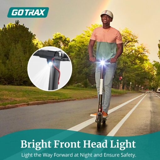 Gotrax GXL V2 Electric Scooter, 8.5" Solid Tire, Max 9 Mile and 15.5Mph Speed Power by 250W Motor, Lightweight 25.95lb, Cruise Control Aluminum Alloy Frame Foldable Commuting Escooter for Adults 13+ - Image 2
