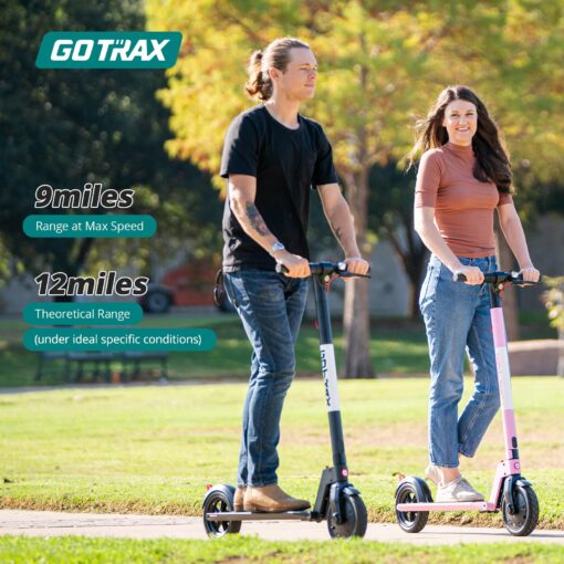 Gotrax GXL V2 Electric Scooter, 8.5" Solid Tire, Max 9 Mile and 15.5Mph Speed Power by 250W Motor, Lightweight 25.95lb, Cruise Control Aluminum Alloy Frame Foldable Commuting Escooter for Adults 13+ - Image 7