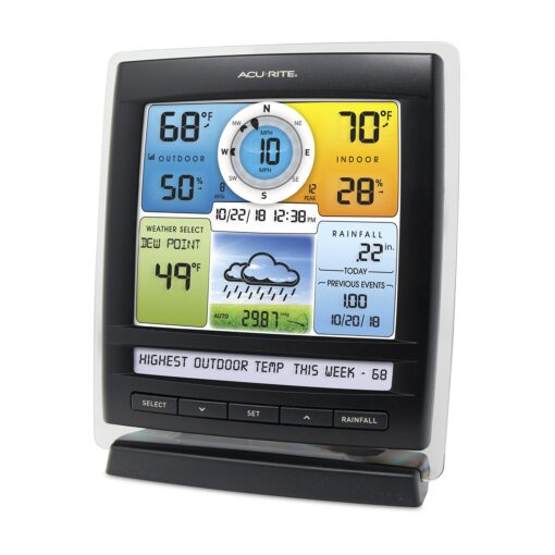 AcuRite Iris (5-in-1) Indoor/Outdoor Wireless Weather Station and Add-On Display for 5-in-1 Weather Sensors - Image 3
