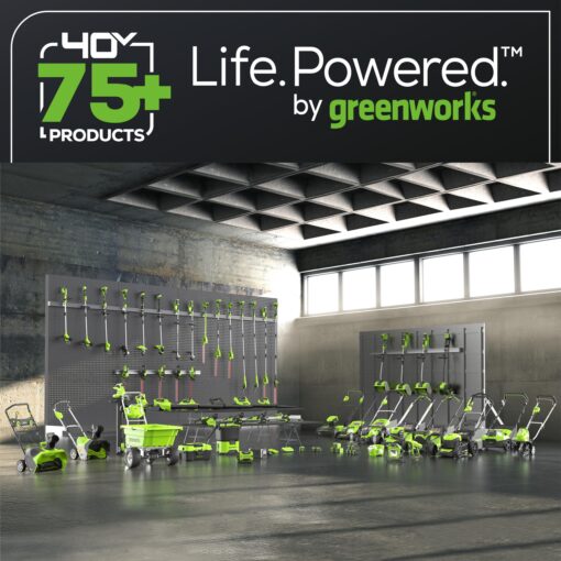 Greenworks 40V 16" Brushless Cordless String Trimmer (Attachment Capable - Gen 2), 4.0Ah Battery and Charger Included - Image 4