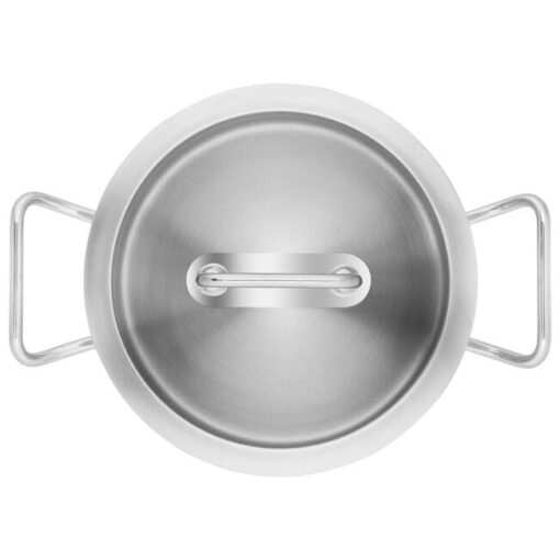 ZWILLING 65124-240 Pro Stock Pot, Deep, 9.4 inches (24 cm) (With Glass Lid), Double-Handed, Deep Pot, Stainless Steel, 3-Layer Base, Induction Compatible, 8.0 L - Image 3