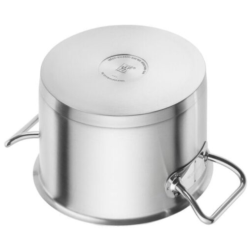 ZWILLING 65124-240 Pro Stock Pot, Deep, 9.4 inches (24 cm) (With Glass Lid), Double-Handed, Deep Pot, Stainless Steel, 3-Layer Base, Induction Compatible, 8.0 L - Image 4